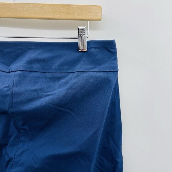JM Collection Womens Plus Size 0X Tummy Control Pull-On Capri Pants in Blue $49 - Picture 5 of 9
